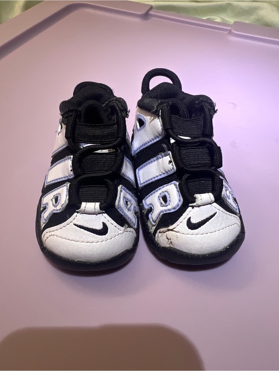 Nike Other - Nike Air More Uptempo Toddler Sneakers | Size 2C | Black/White